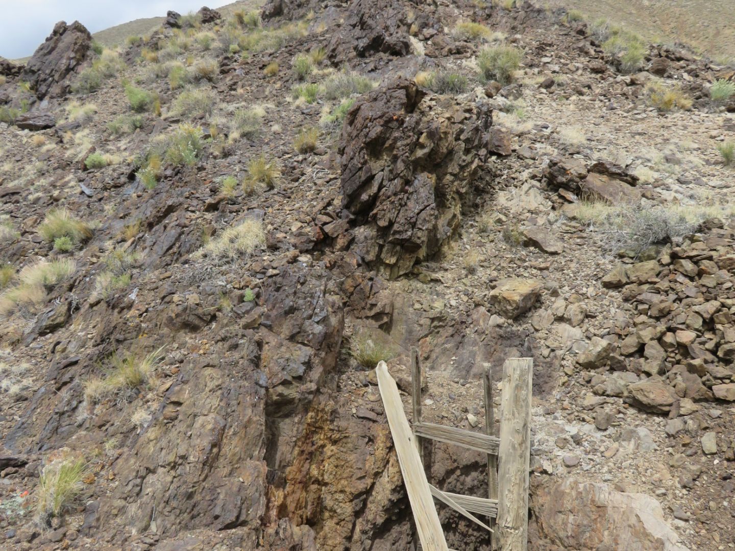 Paymaster - Valley Historic Deep Shaft in Skarn