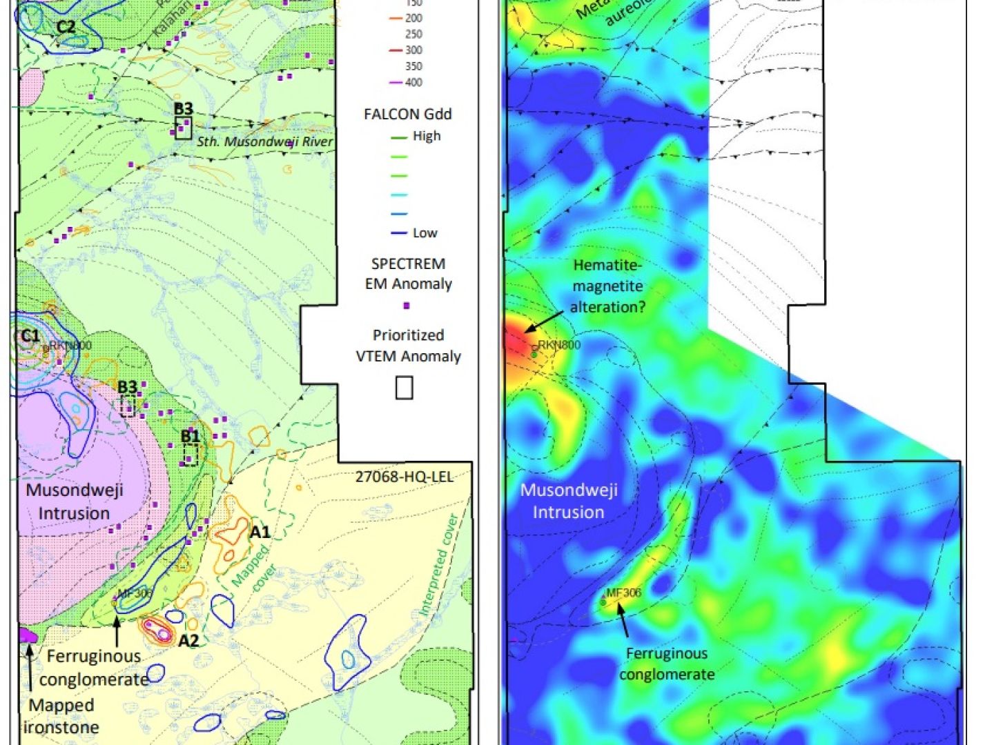 Mushima North C1 Target Map 2