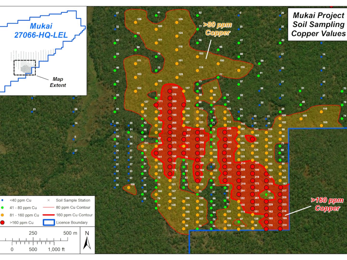 Mukai Project - Soil Sampling Map