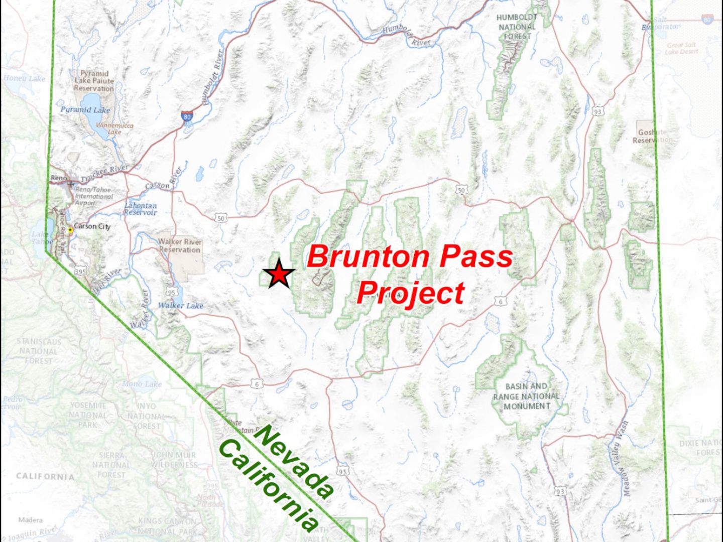 Brunton Pass - Location Plan